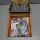 High Pressure Rainfall Shower Head with Handheld Spray Combo  5 Spray Modes, 10" Rain Shower, Anti-Clog Nozzles, Rust-Resistant Chrome Plating & Brass, Flexible Extension Arm