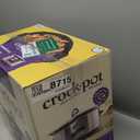 Crock-Pot 6 Quart Programmable Slow Cooker with Timer and Auto Food Warmer Setting, Stainless Steel