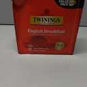Twinings English Breakfast Black Tea Individually Wrapped Bags, 100 Count (Pack of 1), Smooth, Flavourful, and Robust, Caffeinated, Enjoy Hot or Iced, 100 Teabags (EXP 05/11/28)