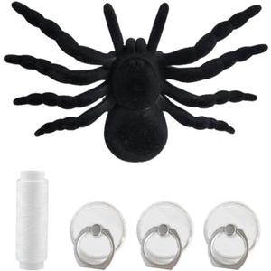 2 x Halloween Spiders, Spider Pranks, can Freely Match Scenes to Create Thrills