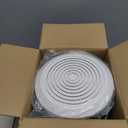 V2262-50 7 Inch Bathroom Exhaust Fan, 50 CFM Quiet Bathroom Vent Fan, 1.0 Sones Low Noise Fans for Ceiling, Kitchen Exhaust Fan, Garage Ceiling Fan for Mobile Home, Laundry