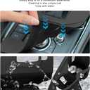 for 2025 Mazda CX5/CX-5Accessories 2017 2018 2019 2020 2021 2022 2023 2024 Car Cup Holder Inserts Center Console Tray Replacement Silicone Mat Pad Drink Holder Storage Organizer