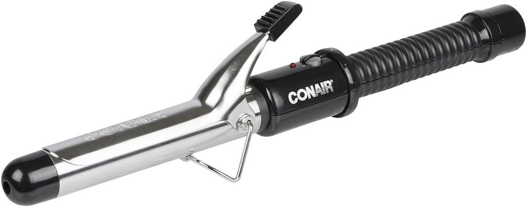 Conair CD87NCSRRC Instant Heat 1 Inch Curling Iron, 1-inch barrel produces classic curls  Hair curler for short, medium, and long hair, 30-second instant heat up, Dual voltage, Multi-layer technology