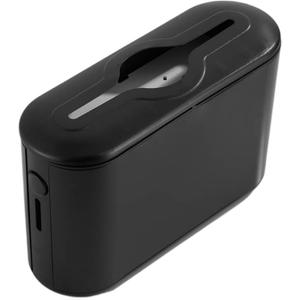 Paper Towel Dispenser 12.6x4.5x8.4in Minimalist Black Paper Towel Holder with Wide Slot, Visual Window & Inner Spring Easy Refill Holder for Bathroom/Toilet Countertop