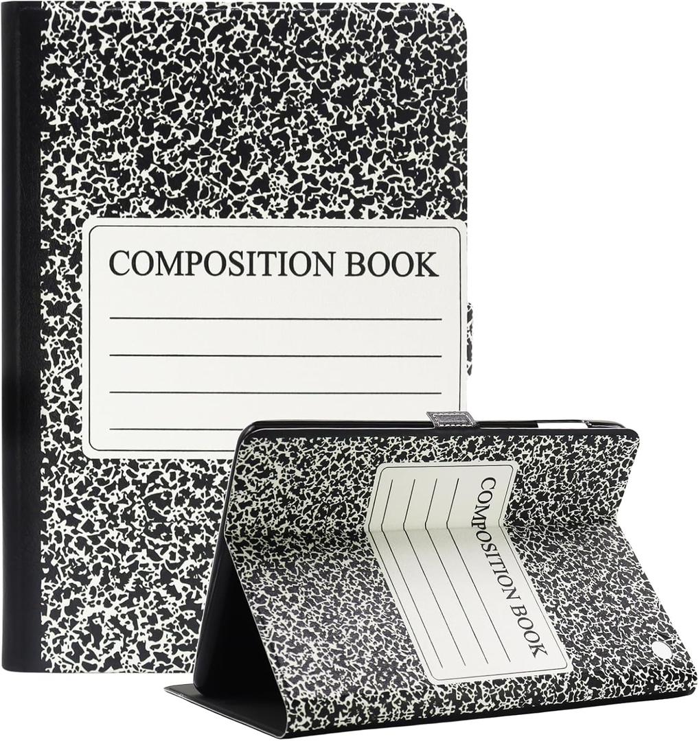 Amazon Kindle Fire HD 10 and Fire HD 10 Plus 10.1" Tablet Case (13th/11th Generation 2023/2021 Release), Slim Fit Leather Stand Smart Cover with Auto Sleep/Wake, Book