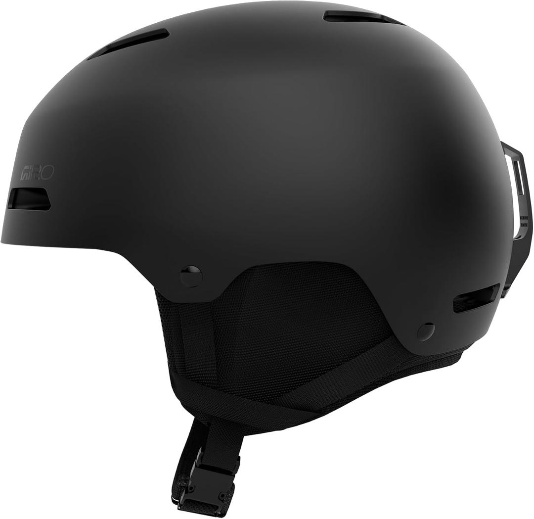 Giro Ledge Ski Helmet - Snowboarding Helmet for Men, Women and Youth (Small, Matte Black)