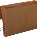 Smead Leather-Like Wallet, 15 x 10 Inches, 3.5-Inch Expansion, 10 per Box (71456) (Legal)