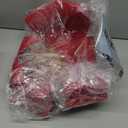 Aneco 2 Pack 14.5 x 24 inches Red Christmas Bows Christmas Wreaths Bows Xmas Plastic Bows for Christmas Tree, Garland and Outdoor Decoration