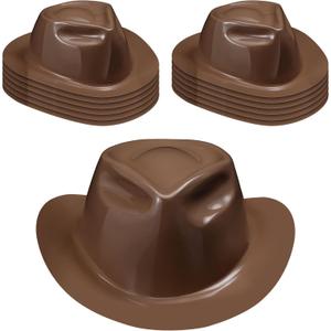 Xtinmee Cowboy Hats Bulk Kids Plastic Cowboy Hats Party Bulk Western Costume Accessories Party Supplies