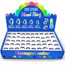 50 PCs Mood Rings for Women and Men  Color Changing Mood Ring in 5 Sizes (610)  Corrosion Resistant for All Ages with Unique Design, Suitable for Party Favors, Collections, and Thoughtful Gifts