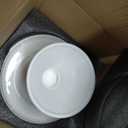 Kanwone 8-Inch Porcelain Small Cake Stand, Cake Plate, Dessert Stand, Cake Stand for Party, Baby Shower, Home Decorating Stand, White