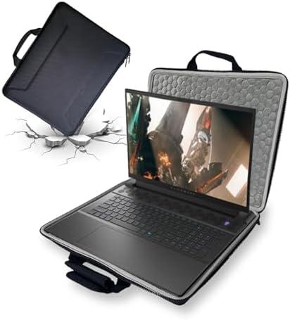 Tiswell 18inch Hard Gaming Laptop Sleeve, EVA Protective Antishock Case Compatible for 18 inch Alienware Area-51 Gaming Laptop, for 18 inch Alienware m18 R2/m18 Hard Case