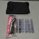 Worthofbest Hotfix Rhinestone Setter, Hot Fix Applicator Tool Bedazzler Kit with rhinestones, Kit, Hot Fixed Wand for Clothes Clothing Fabric Crafts, 5000 Pcs, AB Crystal, Clear, 3 Gems Sizes, Tips