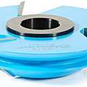 Amana Tool - SC619 Carbide Tipped 3-Wing Lock Miter 45 Deg x 4-17/32 Dia x 1 & 1-1/4 B