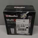 Mueller Multistick 5-in-1 Immersion Blender Handheld,12 Speed Hand Mixer-Turbo Boost,Heaviest Duty Copper Motor,Titanium reinforced Blades Hand Blender,Milk Frother Wand,Whisk,Beaker,Chopper,Grey