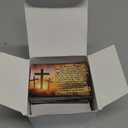 Chiisong 300 Pcs Bible Tract Salvation Cards Bulk Prayer Gospel Pocket Holy Postcards Christian Bible Verses Wallet Planner Bookmark for Men Women Witnessing Ministering Tool (English)