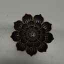 Miskall Lotus Incense Holder, Metal Material 3 Layer Unique Oriental Look Lotus Incense Burners for Meditation Room Yoga Room