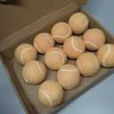 Triceratops Precut Walker Tennis Balls, Heavy Duty Long Lasting Tennis Balls - Fit for Most Chairs Desks Furniture Legs and Floor Protection, Easy to Install (24pcs, Yellow)