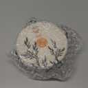 Drink Coasters Set of 6 with Holder, Abstract Boho Sun Leaves Absorbent Ceramic Coasters with Cork Base, Fit All Cups, Great Gift for House warming, Room Decor, Bar, Holiday Party