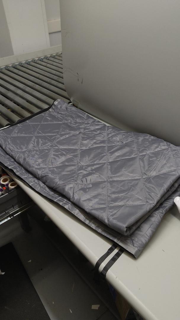 Visible Thermal Window Insulation Kit for Winter, Winterizing Insulated Window Cover Waterproof Oxford Cloth Cotton Layer Reusable Insulated Curtain Blanket Cold Protector for Home Attic RV Keep Warm