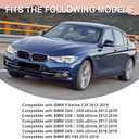 Gloss Black Rear Window Roof Spoiler for BMW 3 Series F30 M3 F80 2012-2018