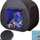 Sensory Play Tent | Calming Hideout for Kids | Sensory Den | Pop-up | Blackout | Indoor Tent | Easy to Setup | Helps with: SPD, Anxiety, ADHD, Autism & More | Single Size
