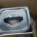 CREWORKS Professional Jewelry Cleaning Machine, 2L Jewelry Cleaning Ultrasonic Machine with Heater & Timer, Digital Sonic Cleaning Machine for Cleaning Denture Dental Irrigator Parts Retainer Glasses