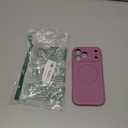 Miracase Magnetic for iPhone 17 Pro Max Case, Compatible with MagSafe, Integrated Silicone Camera Control Cover, 3.0mm Thicken Shockproof Drop Protection Phone Case for 17 ProMax, Blackcurrant