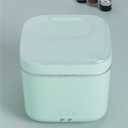 Skincare Fridge - Mini Fridge Cooler and Warmer 2-in-1 for Refrigerating Makeup Green