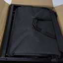 Wagons Carts Foldable - Collapsible Wagon Cart with Wheels Foldable - Utility Folding Wagon Cart for Sports Camping Grocery, Black (Deep Black-360lbs)