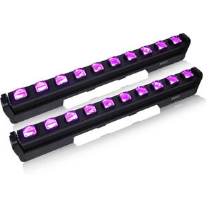 Betopper 10x15w RGBW Moving Beam LED Light Bar,10 Eye Stage Light Strobe Beam Like Spider RGBW 4IN1 DMX 512 & Sound Activated DJ Lighting for Theater KTV Club Ball Disco Event L1015 (2)