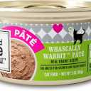 I and love and you Naked Essentials Canned Wet Cat Food - Grain Free, Rabbit Recipe, 3-Ounce, Pack of 24 Cans EXP. 05/22/2028