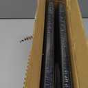 Amazon Basics Sturdy Plastic Storage Clipboard for School & Office Supplies, Lightweight, Black, 2-Pack