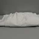 Royale Linens Full Flat Sheet - Ultra Soft Brushed 1800 Microfiber Flat Sheets Only - Wrinkle Free & Stain Resistant - Hotel Quality Top Sheet for Bed (Full, White)