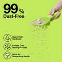 VETRESKA Tofu Cat Litter, Natural Strong Clumping Flushable Litter Pellets, Ultra Water Absorbent Deodorant Tofu Litter, Dust-Free Low Tracking Cat Litter, Cactus(5.5lb x 4bags)