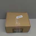 Pink Toothbrush Holder and Soap Dispenser Set, Ceramic Bathroom Accessory Set, Girly Bathroom Accessories Sets, Modern Cute Bath Room Decor for Girls Women-Checkered Pattern