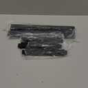 FUIN Wooden Tea Towel Ladder, Mini Ladder Towel Rack Display Hanger, Small Rustic Farmhouse Tea Towel Stand Holder for Country Bathroom Decor, Black (9.45 x 1.3 x 14.2 inchs)