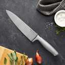 HENCKELS Modernist Razor-Sharp 8-inch Chef Knife, German Engineered Informed by 100+ Years of Mastery, Gray