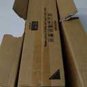 Yafex Curtain Rod 2 Pack 32-58 Inch, Heavy Duty 1 Inch Curtain Rod, Black Short Adjustable Window Treatment Rods, Modern Design, Easy Installation