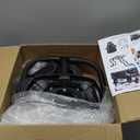 XIEEIX Rear Child Bike Seat,Rear Mounted Child Bike Seats,Back Mount Child Seat with Back Rest Armrest Foot Pedals,Width Adjustable Bicycle Rear Seat, Fits All Bicycle Rear Frames