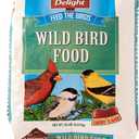 Wagner's 53003 Farmer's Delight Wild Bird Food with Cherry Flavor, 20-Pound Bag (EXP 09/21/26)