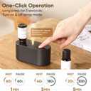 Waterless Diffuser for Home Essential Oil Diffuser, Aromatherapy Diffuser, Portable Scent Diffusers, 3 Mist Modes, Cycle Start for Bedroom, Office Studio 350-700 sq. ft Black