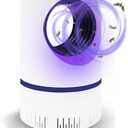 Fruit Fly Traps for Indoors Fan Powered Bug Catcher for Mosquitoes, Gnats, Moths & Fruit Flies, Silent & Effective