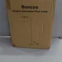 Dimmable Floor Lamp for Living Room, Arc Floor Lamps with Adjustable Drum Shade Pedal Switch, Black and Gold Tall Standing Lamp with 9W LED Bulb, Modern Reading Light Pole Lamp for Bedroom, Office