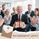 HOMIEE Wind Chimes Retirement Gifts, Happy Retirement Gifts for Coworker Colleague Boss Teachers Nurses Friends, Going Away Gifts Retirement Decorations(Retirement Gift)