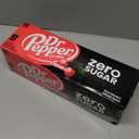Dr Pepper Cherry Zero Sugar Soda, 12 fl oz cans, 12 pack