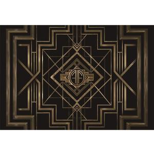 Leyiyi 10x8ft Great Black and Gold Birthday Photography Backdrop Adults Children Party Black and Gold Golden Banner Photo Studio Booth Background Newborn Baby Shower Decoration