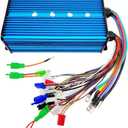 Intelligent Brushless Controller 48V 60V 72V 84V 3000W Maximum Current 100A Aluminium Alloy E-Bike Brushless Motor Controller for Electric Bicycle Scooter