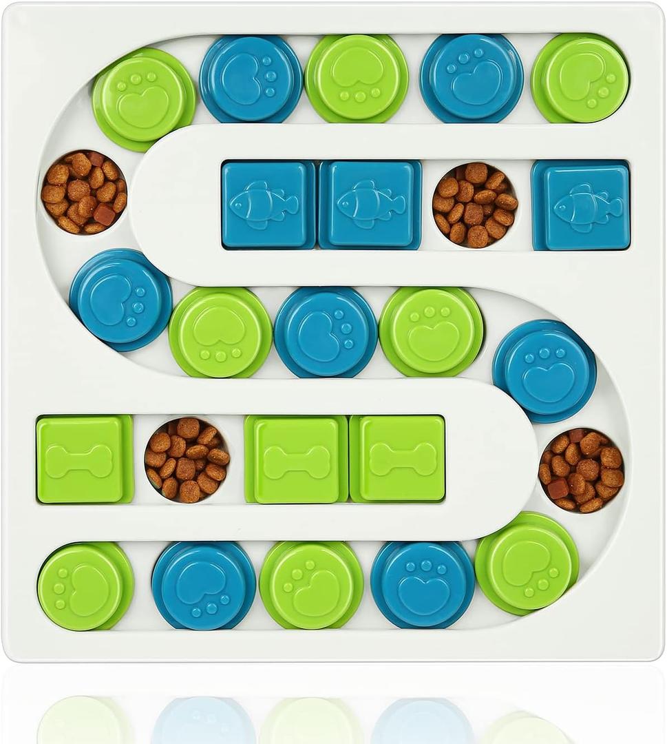 DR CATCH Dog Puzzle Toys,Dogs Food Puzzle Feeder Toys for IQ Training & Mental Enrichment,Dog Treat Puzzle