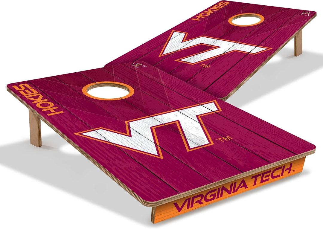 YouTheFan NCAA 2’ x 3’ Wood Cornhole Game